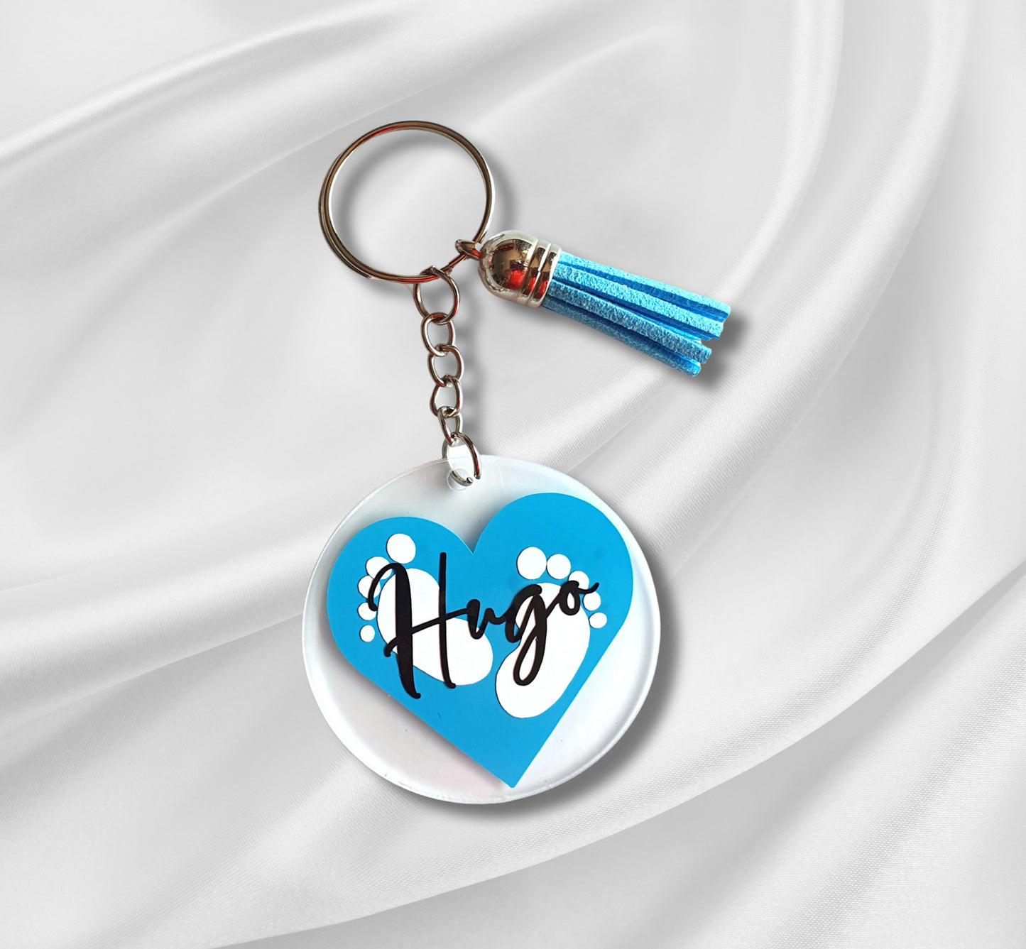 Porte clé naissance idée cadeau - porte clef personnalisable bébé - cadeau maman, papa