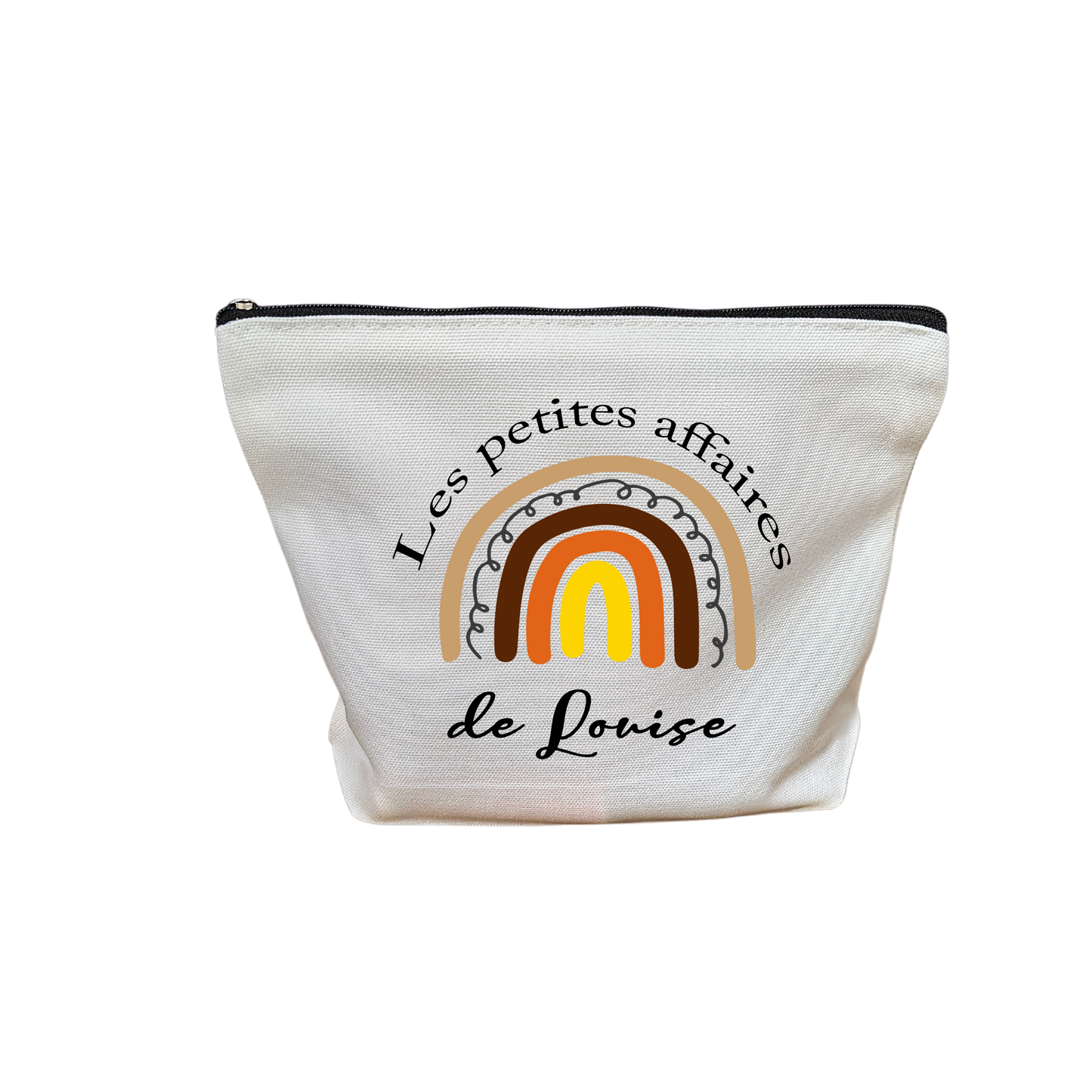 Trousse Personnalisable Arc-en-ciel pour Enfant - Cadeau Unique de Naissance à l'École