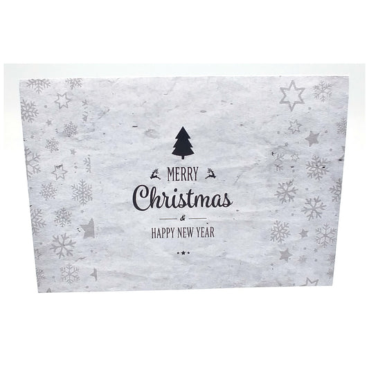 Carte de vœux Merry Christmas and Happy New Year