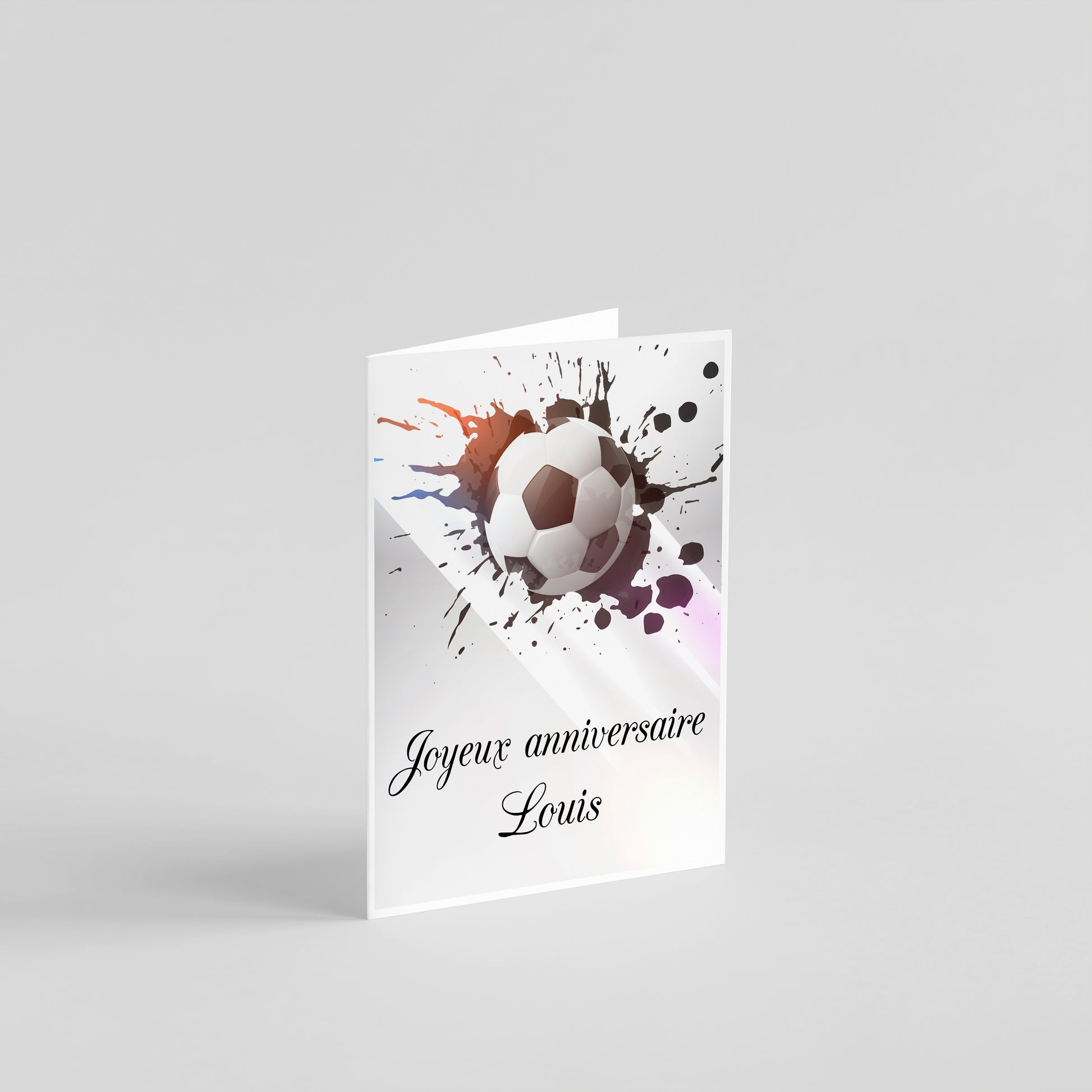 carte anniversaire à personnaliser