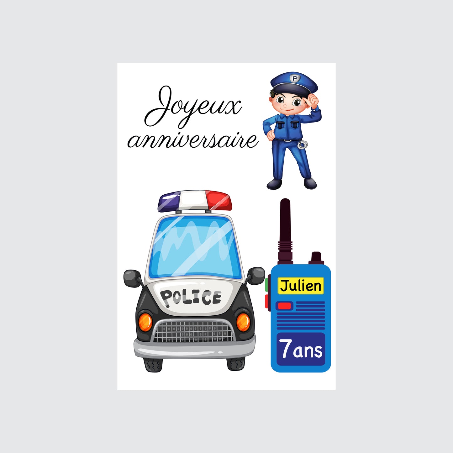 carte joyeux anniversaire